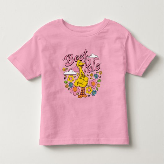 Sesamstraat | Beste gele vogelpels Kinder Shirts (Voorkant)