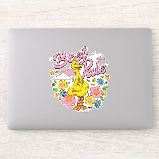 Sesamstraat | Beste gele vogelpels Sticker (Computer)