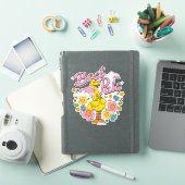 Sesamstraat | Beste gele vogelpels Sticker (iPad Cover)
