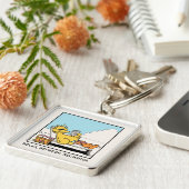 Sesamstraat | Big Bird Relax Refresh Recharge Sleutelhanger (Zijkant)