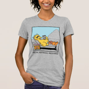 Sesamstraat   Big Bird Relax Refresh Recharge T-shirt