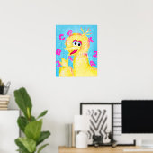 Sesamstraat | Big Bird Waving Poster (Thuiskantoor)