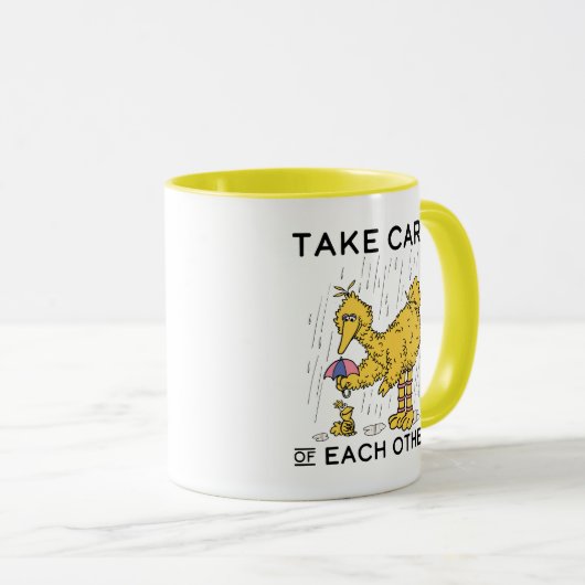 Sesamstraat | Big Bird Zorg voor elkaar Mok (Voorkant rechts)