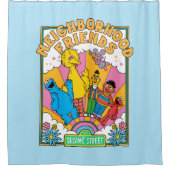 Sesamstraat | Buurvrienden Douchegordijn (Voorkant)