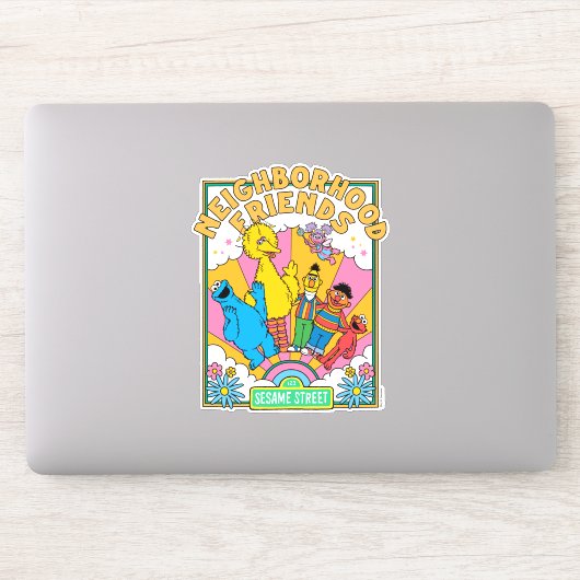 Sesamstraat | Buurvrienden Sticker (Computer)