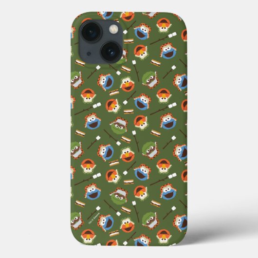 Sesamstraat | Camping is meer leuk met vrienden Case-Mate iPhone Case (Achterkant)