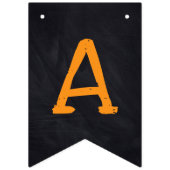 Sesamstraat Chalkboard Birthday Vlaggetjes (Derde vlag)