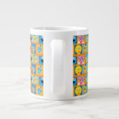 Sesamstraat Chanoeka patroon Extra Grote Beker (Achterkant)