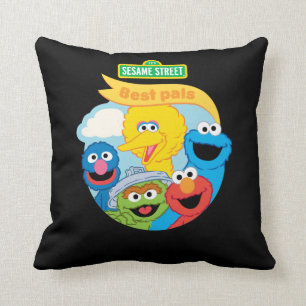 Sesamstraat Character Art Kussen