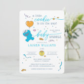 Sesamstraat | Cookie Monster Baby Sprinkle Kaart (Staand voorkant)