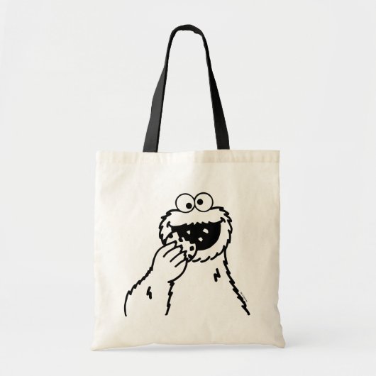 Sesamstraat | Cookie Monster Bright Tote Bag (Voorkant)
