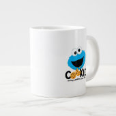 Sesamstraat | Cookie Monster Loving Cookies Extra Grote Beker (Voorkant rechts)