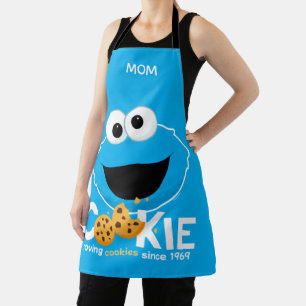 Sesamstraat Cookie Monster Loving Cookies Schort