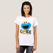 Sesamstraat | Cookie Monster Loving Cookies T-shirt (Voorkant volledig)