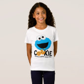 Sesamstraat | Cookie Monster Loving Cookies T-shirt (Voorkant volledig)