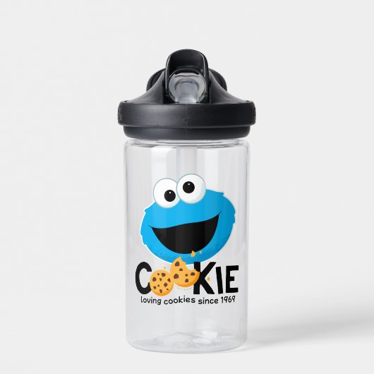 Sesamstraat | Cookie Monster Loving Cookies Waterfles (Voorkant)