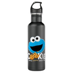 Sesamstraat   Cookie Monster Loving Cookies Waterfles