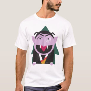 Sesamstraat   Count von Count Illustratie T-shirt