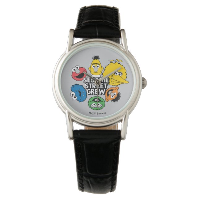 Sesamstraat Crew Horloge (Voorkant)