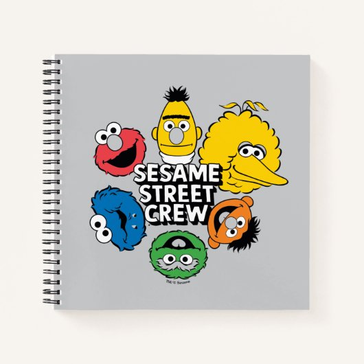 Sesamstraat Crew Notitieboek (Voorkant)