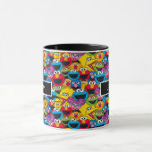 Sesamstraat Crew Pattern Mok (Midden)