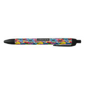 Sesamstraat Crew Pattern Zwarte Inkt Pen (Bodem)