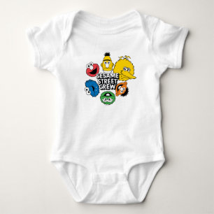 Sesamstraat Crew Romper