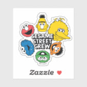 Sesamstraat Crew Sticker (Vel)