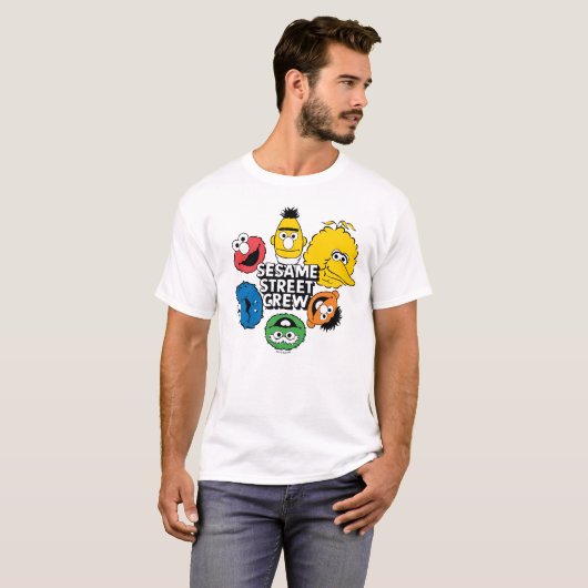 Sesamstraat Crew T-shirt (Voorkant volledig)
