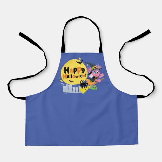 Sesamstraat | Cute Halloween Pattern Schort (Voorkant)