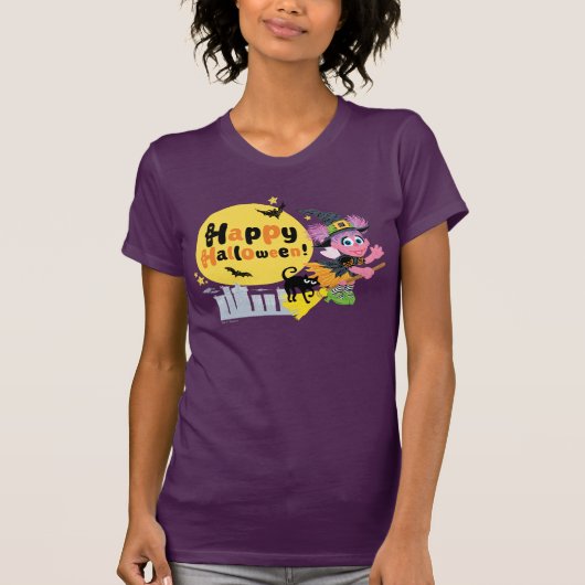 Sesamstraat | Cute Halloween Pattern T-shirt (Voorkant)