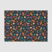 Sesamstraat | Cute Halloween Pattern Tissuepapier (Voorkant)