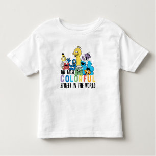 Sesamstraat   De meest kleurrijke straat Kinder Shirts
