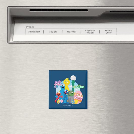 Sesamstraat Easter Egg Hunt Magneet (Insitu (Vaatwasser))