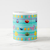 Sesamstraat Easter Egg Pattern Extra Grote Beker (Voorkant)