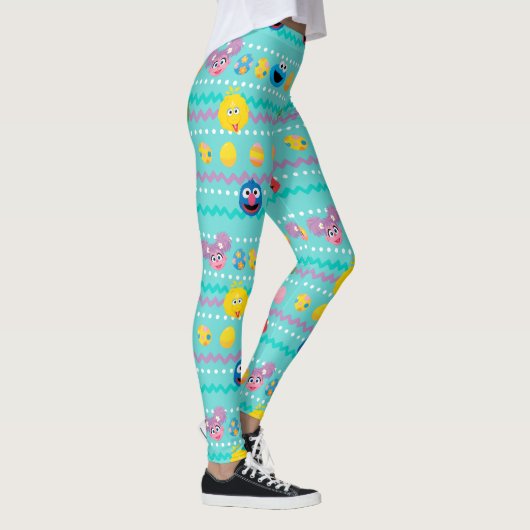 Sesamstraat Easter Egg Pattern Leggings (Rechts)