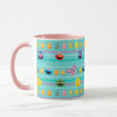 Sesamstraat Easter Egg Pattern Mok (Links)
