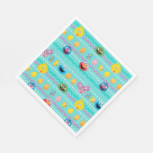 Sesamstraat Easter Egg Pattern Servet (Hoek)