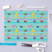 Sesamstraat Easter Egg Pattern Tissuepapier (Craft)