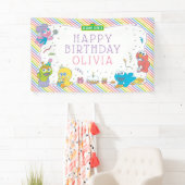 Sesamstraat | Eerste verjaardag van de baby Spandoek (Insitu)