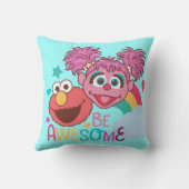 Sesamstraat | Elmo & Abby - Wees Geweldige Kussen (Achterkant)