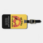 Sesamstraat | Elmo Be Kind | Uw gegevens toevoegen Bagagelabel (Voorkant horizontaal)