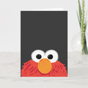 Sesamstraat Elmo Big Face Kaart