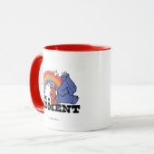 Sesamstraat | Elmo & Cookie Neem even de tijd Mok (Voorkant links)