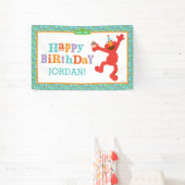 Sesamstraat | Elmo - Cupcake & Confetti Birthday Spandoek (Insitu)