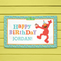 Sesamstraat | Elmo - Cupcake & Confetti Birthday