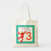 Sesamstraat | Elmo - Cupcake & Confetti Birthday Tote Bag (Voorkant)