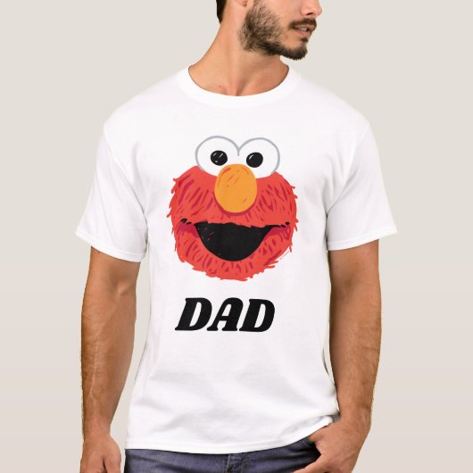 Sesamstraat | Elmo Dad T-shirt (Voorkant)