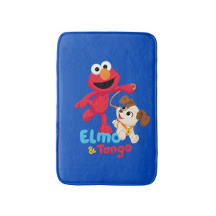 Sesamstraat   Elmo en Tango aan het werk Badmat