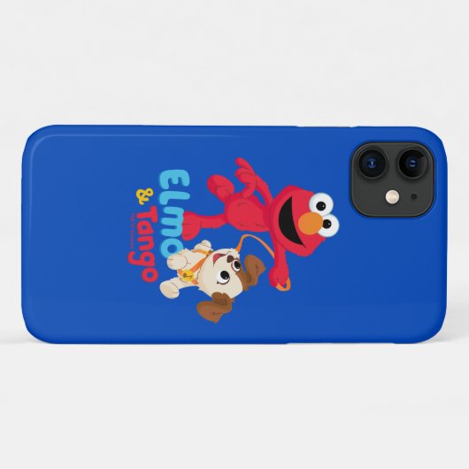 Sesamstraat | Elmo en Tango aan het werk Case-Mate iPhone Case (Achterkant (horizontaal))
